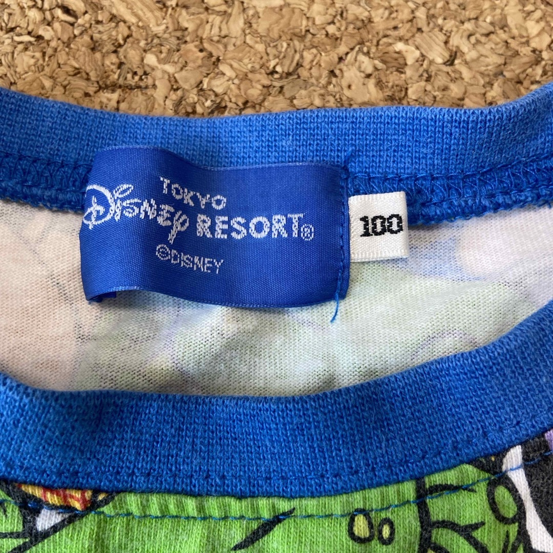 Disney(ディズニー)のトイストーリー　総柄　東京ディズニーリゾート　Tシャツ　100サイズ キッズ/ベビー/マタニティのキッズ服男の子用(90cm~)(Tシャツ/カットソー)の商品写真