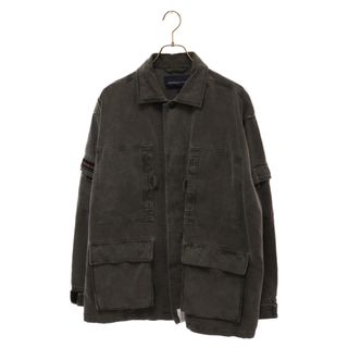 ディセンダント(DESCENDANT)のDESCENDANT ディセンダント DWU TWILL JACKET ダブル ツイル ジャケット グレー(フライトジャケット)