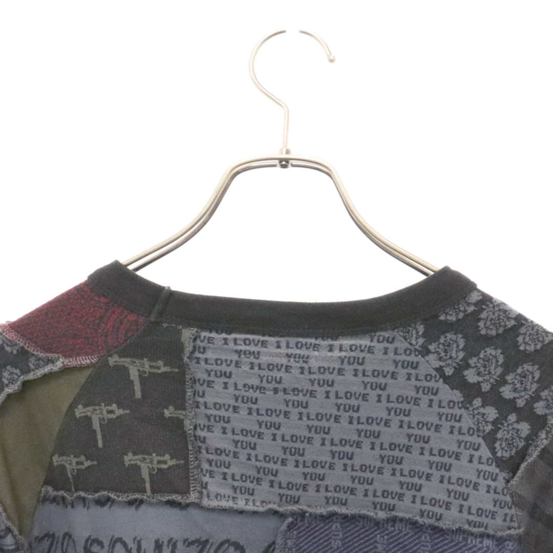 Supreme(シュプリーム)のSUPREME シュプリーム 23SS Patchwork Jacquard L/S Top .パッチワークジャカード 長袖Tシャツ カットソー マルチカラー メンズのトップス(Tシャツ/カットソー(七分/長袖))の商品写真