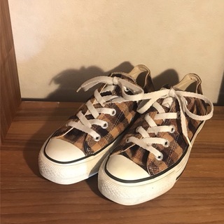 コンバース(CONVERSE)のコンバース オールスター チェック柄(スニーカー)