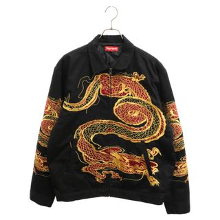 SUPREME シュプリーム 18AW Dragon Work Jacket ドラゴン ワーク ジャケット ブラック