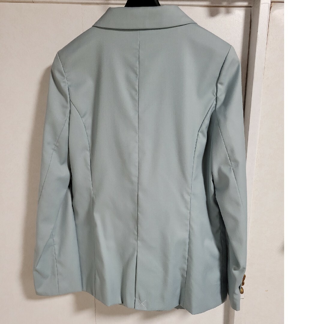 CLEF DE SOL(クレドソル)のクレドソル　ジャケット　淡いグリーン レディースのジャケット/アウター(テーラードジャケット)の商品写真