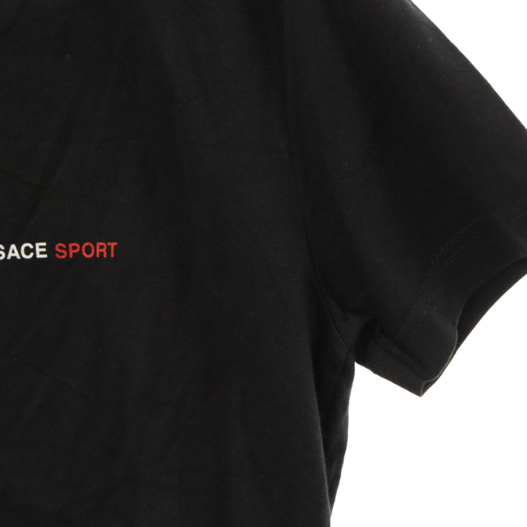 VERSACE SPORT ヴェルサーチ・スポーツ Logo Print Tee ロゴプリント 半袖Tシャツ ネイビー メンズのトップス(Tシャツ/カットソー(半袖/袖なし))の商品写真