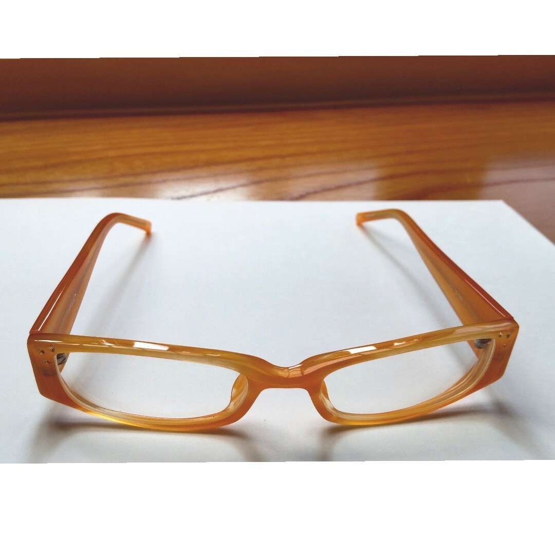 キラキラストーン入り　メガネ レディースのファッション小物(サングラス/メガネ)の商品写真