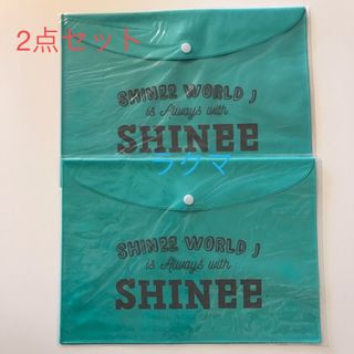 シャイニー(SHINee)のSHINee ビニールポーチ　ポーチ　FC特典　未開封(アイドルグッズ)