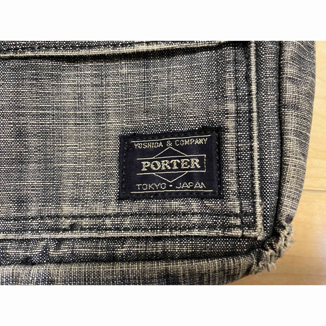 PORTER(ポーター)のPORTER 吉田カバン ポーターデニム クロスショルダーバッグ メンズのバッグ(ショルダーバッグ)の商品写真