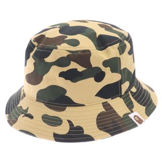 A BATHING APE アベイシングエイプ 1st Camo Bucket Hat 001HTJ301008M カモフラ柄 バケットハット 帽子 グリーンカモ