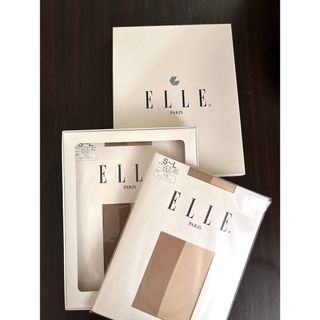 エル(ELLE)の訳あり　ELLE  ストッキング　2足　②(タイツ/ストッキング)