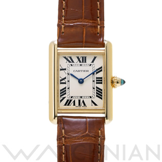 カルティエ(Cartier)の中古 カルティエ CARTIER W1529856 ホワイト レディース 腕時計(腕時計)