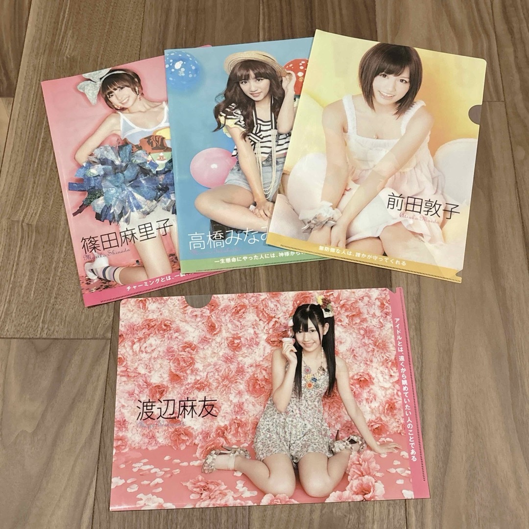 AKB48 クリアファイル シール 3Dカード トレカ アイドルグッズ エンタメ/ホビーのタレントグッズ(アイドルグッズ)の商品写真