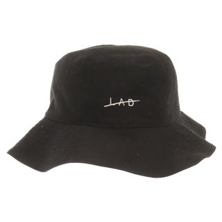 ラッドミュージシャン(LAD MUSICIAN)のLAD MUSICIAN ラッドミュージシャン BUCKET HAT ロゴ バケット ハット 帽子 ブラック 2123‐920(ハット)