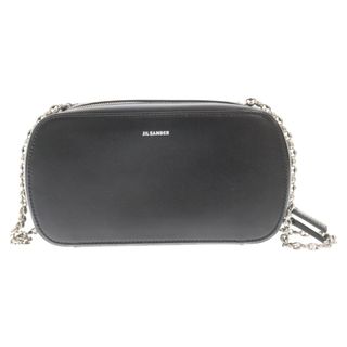 JIL SANDER ジルサンダー 23SS traditional Crossbody Bag トラディショナル チェーン レザー ショルダーバッグ ブラック J55WG0003