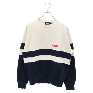 エクストララージ(XLARGE)のX-LARGE エクストララージ ボーダークルーネックスウェットトレーナー 01193207(スウェット)