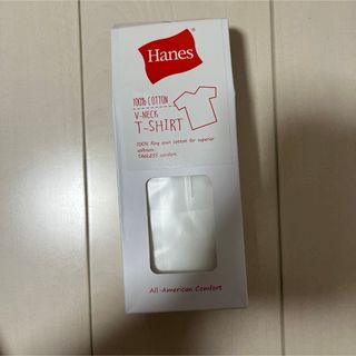 ヘインズ(Hanes)のヘインズレディースTシャツ　Vネック　LLサイズ　新品未使用❗️(Tシャツ(半袖/袖なし))