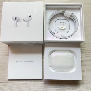 アップル(Apple)のAPPLE AirPods Pro ノイズキャンセリング付完全ワイヤレスイヤホン(ヘッドフォン/イヤフォン)