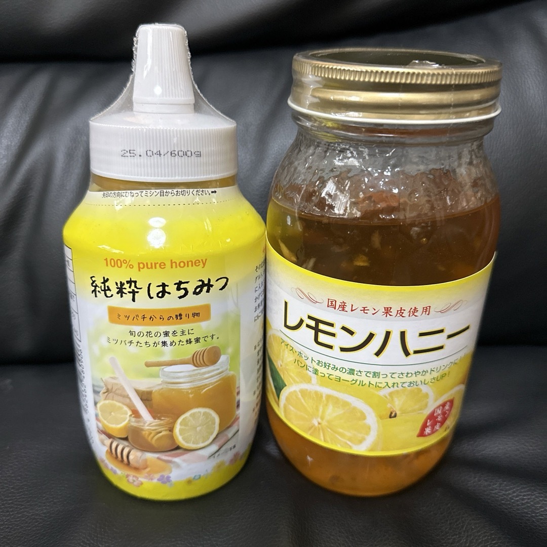 新品未開封　コムズライヴリ　純粋はちみつ&レモンハニー 食品/飲料/酒の加工食品(その他)の商品写真