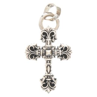 Chrome Hearts - CHROME HEARTS クロムハーツ FILIG CROSS-XSM W/BALE フィリグリークロス ペンダントトップ ネックレス シルバー