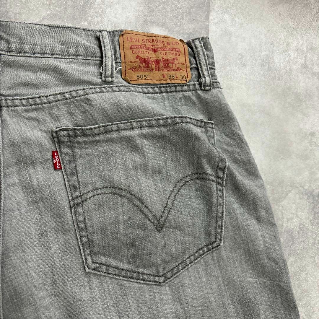 Levi's(リーバイス)のLevi’s リーバイス　505 グレー　デニム　ジーンズ　古着　アメカジ メンズのパンツ(デニム/ジーンズ)の商品写真