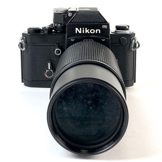 ニコン F2 フォトミック ブラック + Ai-S Zoom-NIKKOR 100-300mm F5.6 ［ジャンク品］ 中古(フィルムカメラ)