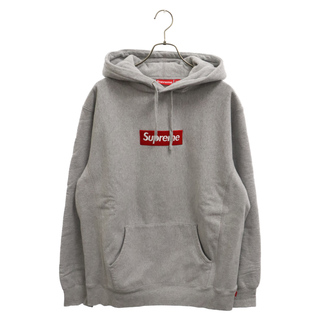 シュプリーム(Supreme)のSUPREME シュプリーム 16AW Box Logo Hooded ボックスロゴ フーデッド プルオーバースウェットフーディー パーカー グレー(パーカー)