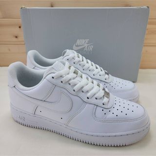 ナイキ(NIKE)のナイキ エアフォース1 ロー ホワイト 07 26㎝(スニーカー)