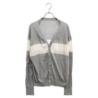 ユニフォームエクスペリメント(uniform experiment)のUNIFORM EXPERIMENT ユニフォームエクスペリメント 22SS CHEST LINE KNIT CARDIGAN チェストラインニットカーディガン UE-220055 グレー(カーディガン)