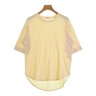 デミルクスビームス(Demi-Luxe BEAMS)のDemi-Luxe BEAMS Tシャツ・カットソー F ベージュ 【古着】【中古】(カットソー(半袖/袖なし))