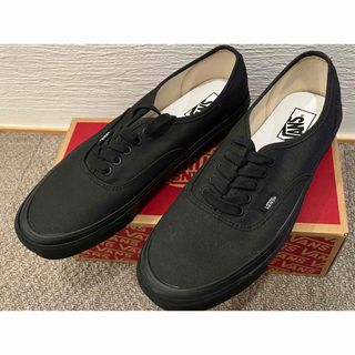 ヴァンズ(VANS)のvans authentic anaheim 44 DX US11 ブラック新品(スニーカー)