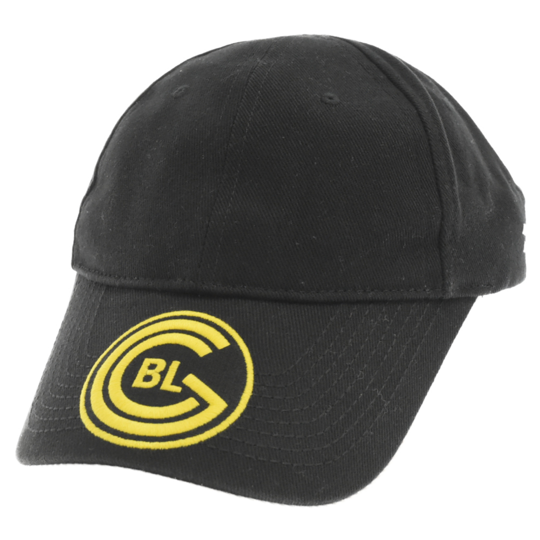 Balenciaga - BALENCIAGA バレンシアガ 20AW Soccer organic baseball cap サッカー オーガニック ベースボールキャップ ブラック