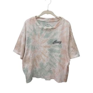 ロキシー(Roxy)のロキシー Tシャツ カットソー クルーネック タイダイ柄 プリント 五分袖 M(その他)