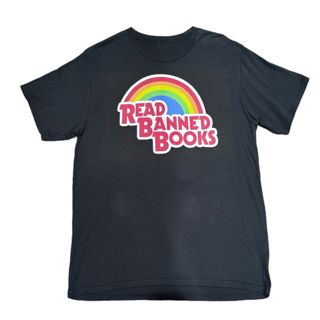 古着　READ BANNED BOOKSTシャツ(Tシャツ/カットソー(半袖/袖なし))