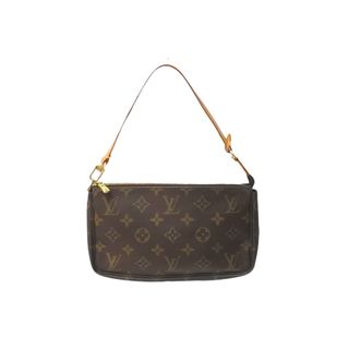 ルイヴィトン(LOUIS VUITTON)のLOUIS VUITTON ルイヴィトン モノグラム アクセサリーポーチ ポシェットアクセソワール M51980 ブラウン 美品 中古 63111(ポーチ)