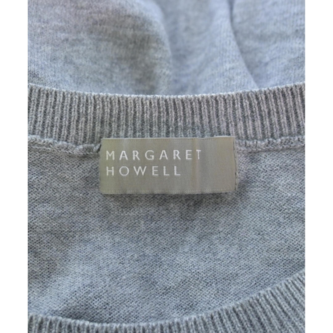 MARGARET HOWELL(マーガレットハウエル)のMARGARET HOWELL ニット・セーター 2(M位) グレー 【古着】【中古】 レディースのトップス(ニット/セーター)の商品写真