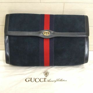 グッチ(Gucci)の正規品鑑定済　GUCCI　グッチ　パフューム　クラッチ　AJ5(クラッチバッグ)