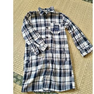 ラゲッドワークス(RUGGEDWORKS)のキッズ シャツワンピース ネルシャツ ラゲットワークス(ワンピース)