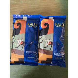 カルディ(KALDI)のカルディ《KALDI》 リッチブレンド🍋２袋 中挽き(コーヒー)