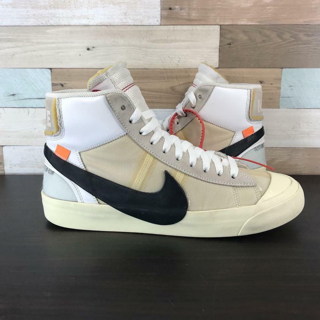 NIKE(ナイキ)のOFF-WHITE×NIKE BLAZER MID THE10 26.5cm メンズの靴/シューズ(スニーカー)の商品写真