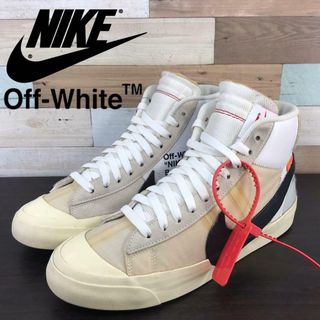 ナイキ(NIKE)のOFF-WHITE×NIKE BLAZER MID THE10 26.5cm(スニーカー)