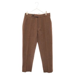 NAMACHEKO ナマチェコ 21AW WOOL TROUSER テーパードウールスラックスパンツ ブラウン(その他)