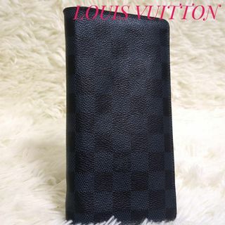 ルイヴィトン(LOUIS VUITTON)の✨美品✨　ルイヴィトン　長財布　ポルトフォイユ　ブラザ　ダミエ　グラフィット(長財布)