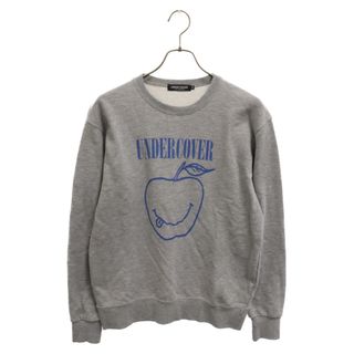 アンダーカバー(UNDERCOVER)のUNDERCOVER アンダーカバー 17AW SMILE APPLE SWEAT スウェット トレーナー グレー(スウェット)