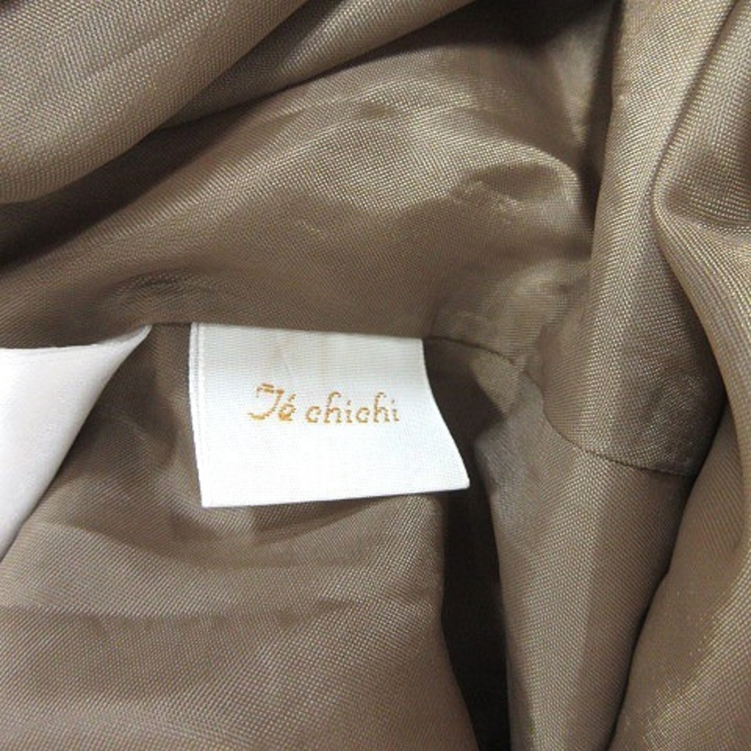 Techichi(テチチ)のテチチ フレアスカート ギャザー マキシ ティアード F ベージュ /YI レディースのスカート(ロングスカート)の商品写真