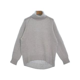 セオリーリュクス(Theory luxe)のtheory luxe セオリーリュクス ニット・セーター 38(M位) グレー 【古着】【中古】(ニット/セーター)