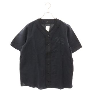 ヴィスヴィム(VISVIM)のVISVIM ヴィスヴィム 18SS DUGOUT SHIRT S/S FLANNEL ダグアウト フランネル半袖シャツ ネイビー 0118105011017(シャツ)