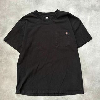 ディッキーズ(Dickies)のメキシコ製　Dickies ディッキーズ　半袖　刺繍ロゴ　Tシャツ　古着(Tシャツ/カットソー(半袖/袖なし))