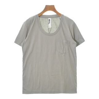 エムエイチエル(MHL.)のMHL. エムエイチエル Tシャツ・カットソー 2(M位) グレー 【古着】【中古】(カットソー(半袖/袖なし))