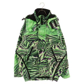 DIESEL ディーゼル 22AW W-TRODD-PSY JACKET 総柄 マウンテンジャケット グリーン