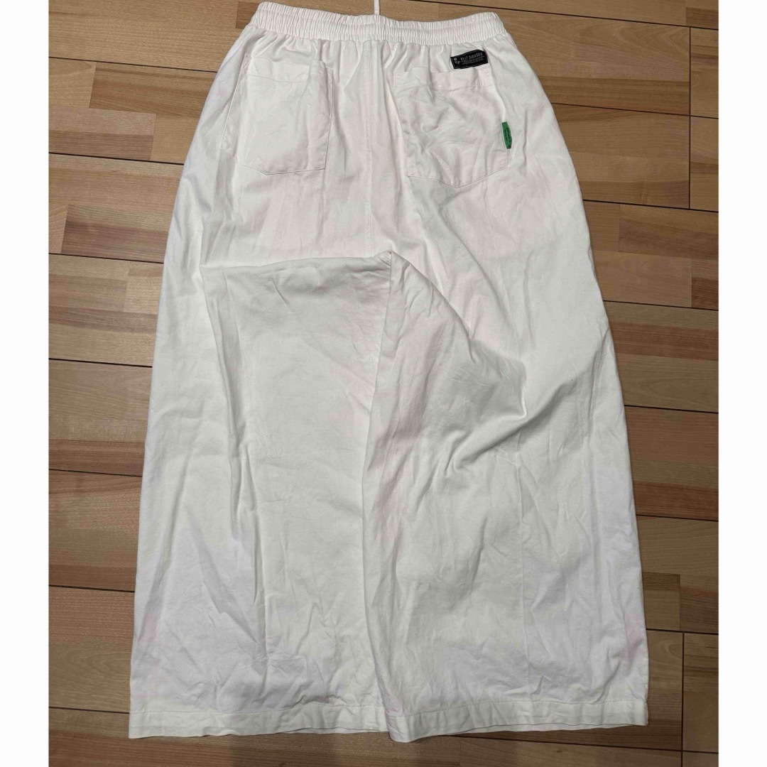 WILLY CHAVARRIA(ウィリーチャバリア)のWILLY CHAVARRIA JAIL PANTS WHITE Ｌサイズ メンズのパンツ(その他)の商品写真