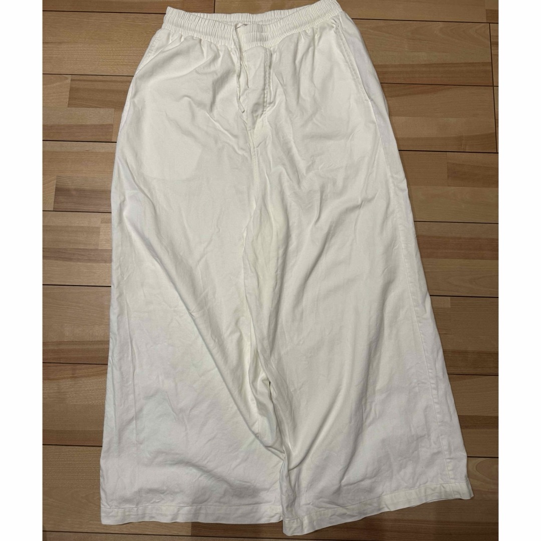 WILLY CHAVARRIA(ウィリーチャバリア)のWILLY CHAVARRIA JAIL PANTS WHITE Ｌサイズ メンズのパンツ(その他)の商品写真