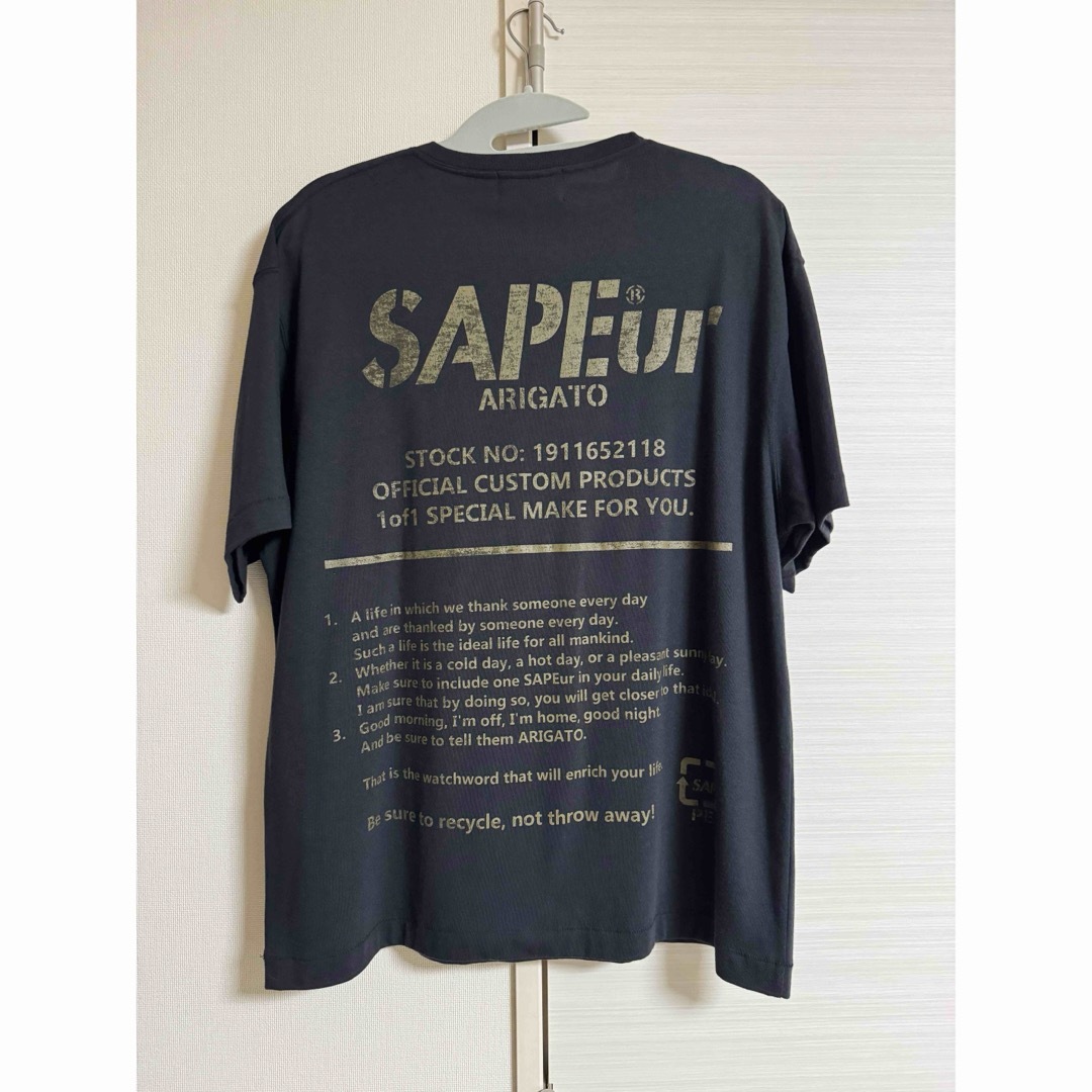 SAPEur☆サプール☆ Cargo Base Tシャツ☆半袖☆L メンズのトップス(Tシャツ/カットソー(半袖/袖なし))の商品写真